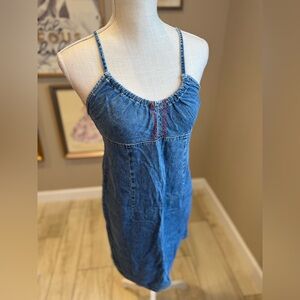 5 for $30 AMERICAN EAGLE OUTFITTERS Blue Denim Midi Dress